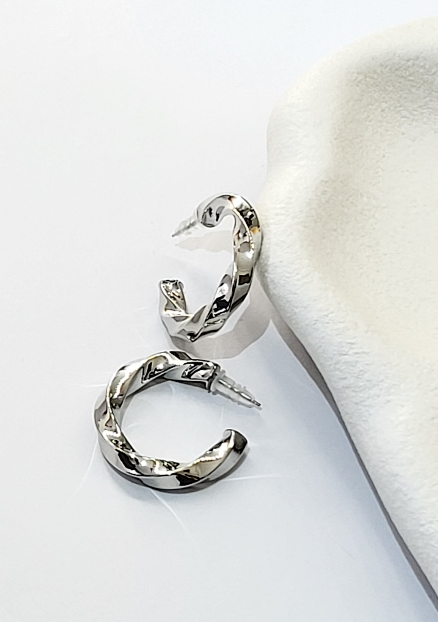 Twisted Hoop Earrings