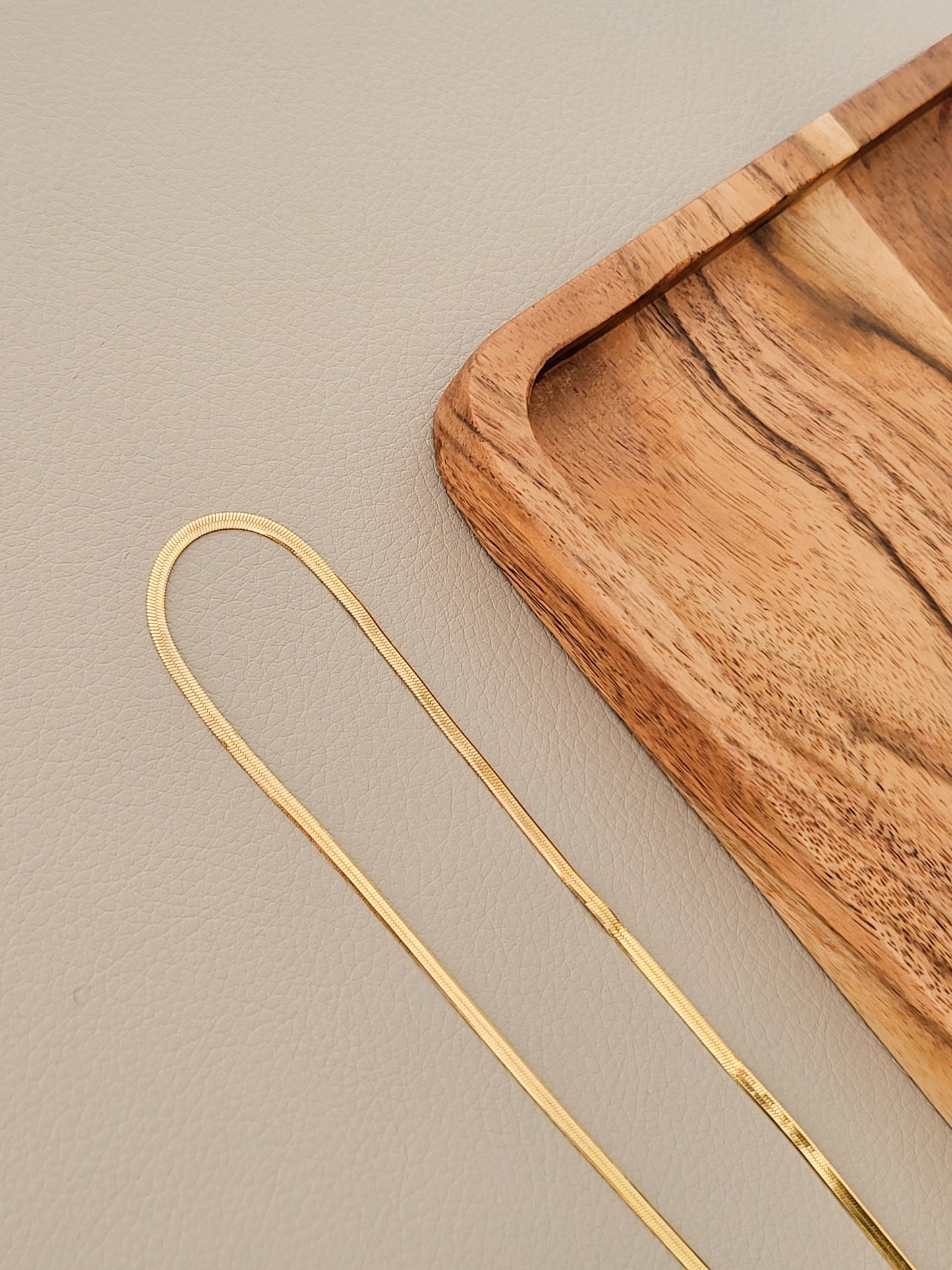 herringbone necklace