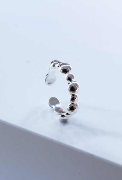 JAMT.B 925 Sterling Silver Bubble Ring