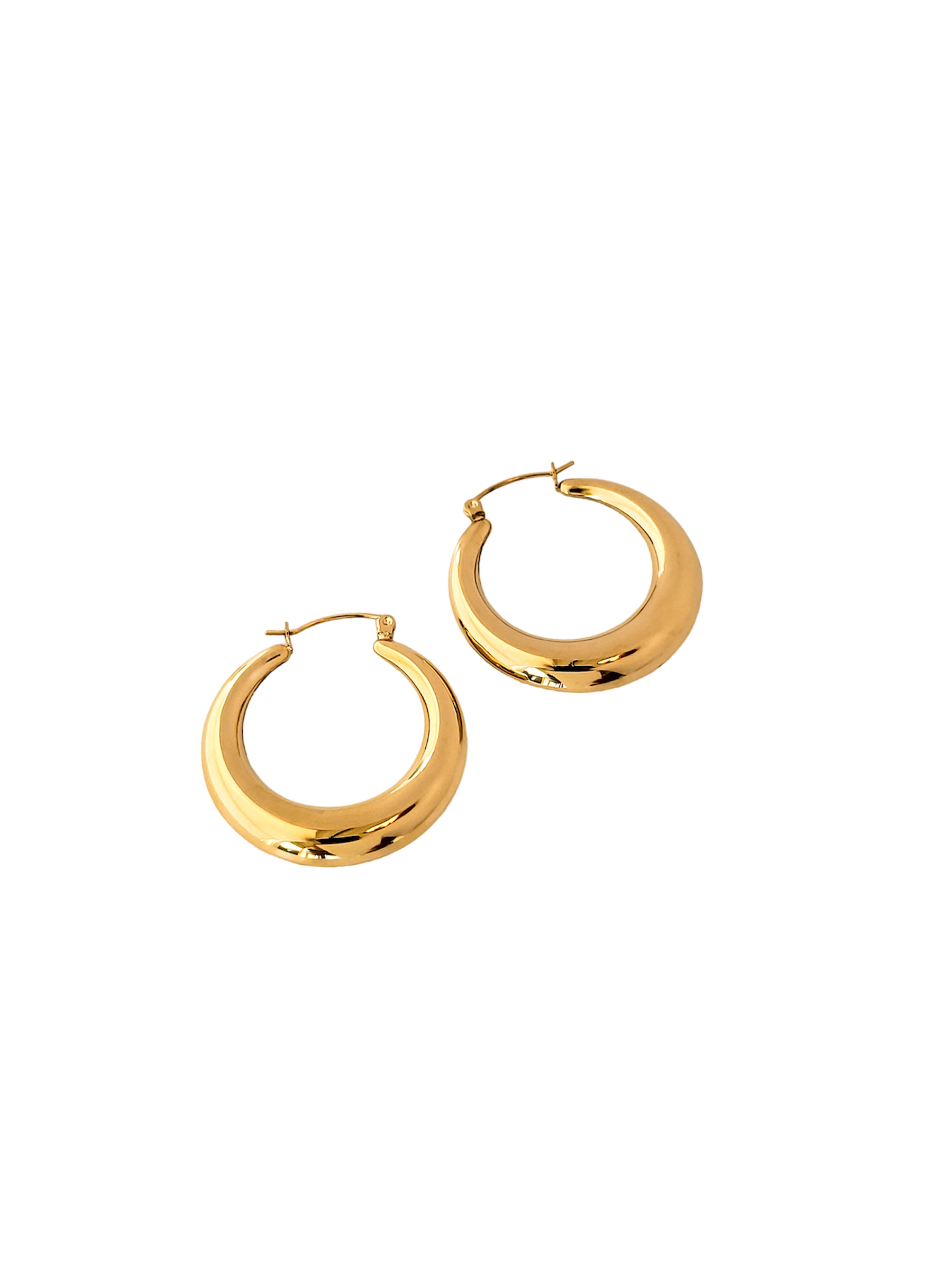 Bold Round Hoops